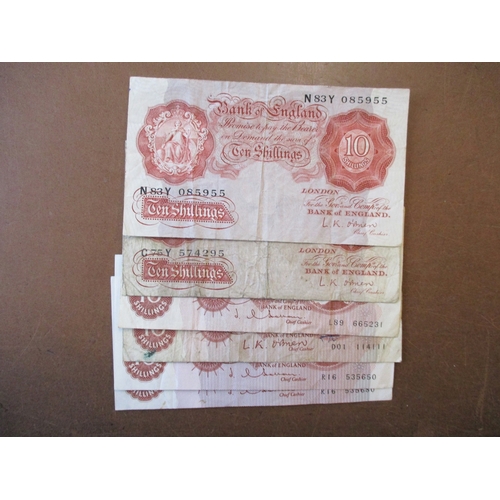 215 - Range with O'Brien white £5 Z60 very fine, Somerset 1984 £20 16A first series extremely fine, etc. Q... 