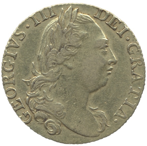 1774 guinea good fine. (See photo) (Y)