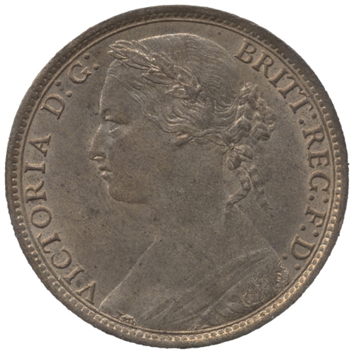 1881 penny uncirculated with lustre see photo y 