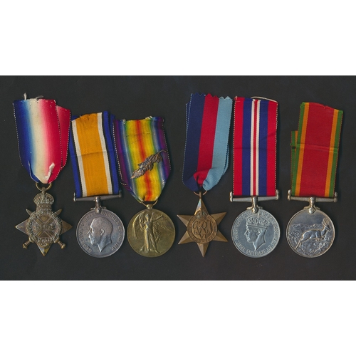 45 - POW's 1914-15 Star to Pte W.G.L. Bodley 5th M.R., BWM and Victory Medal with MID oakleaf to 2 Lieut ... 