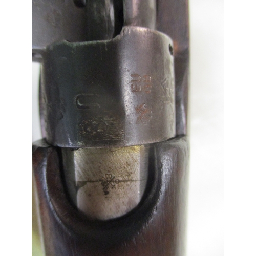 87 - 1918 B.S.A. SMLE Mk III .303 bolt action rifle No 10521, butt socket marked crown/G.R./B.S.A.Co/1918... 