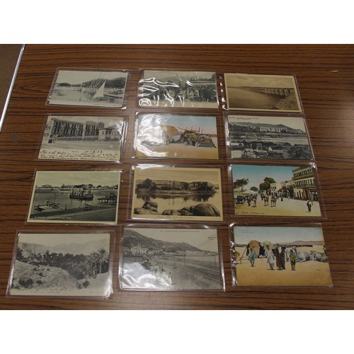 104 - Egypt. Misc. range incl. early cards, Alexandria, Cairo, Heliopolis, Suez, Port Said and pyramids ar... 