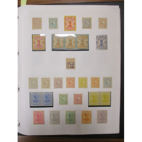 170 - Iran. early to modern M/U, coln in 4 stock books incl 1881-2 vals to 10f M,  1885 optd handstamp val... 