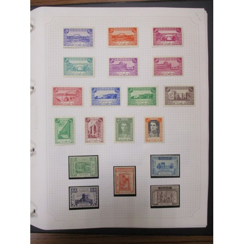 170 - Iran. early to modern M/U, coln in 4 stock books incl 1881-2 vals to 10f M,  1885 optd handstamp val... 