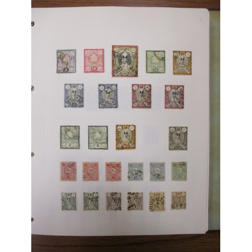 170 - Iran. early to modern M/U, coln in 4 stock books incl 1881-2 vals to 10f M,  1885 optd handstamp val... 