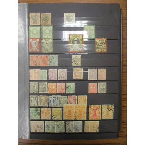 170 - Iran. early to modern M/U, coln in 4 stock books incl 1881-2 vals to 10f M,  1885 optd handstamp val... 