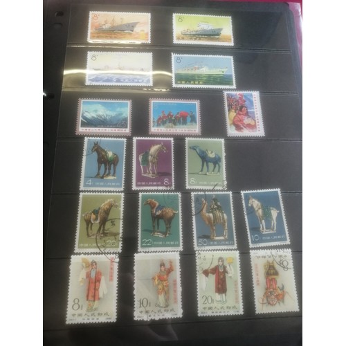 152 - China. Early to modern M/U coln in 6 binders. Empire range incl Republic 1909 set of 3 vals M/U, 192... 