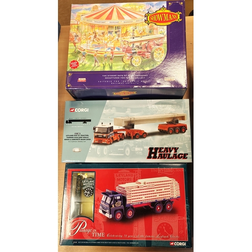 216 - Corgi. Collection of cars, vans, trucks etc. generally mint in generally excellent boxes with 40th A... 