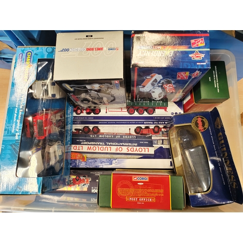 216 - Corgi. Collection of cars, vans, trucks etc. generally mint in generally excellent boxes with 40th A... 