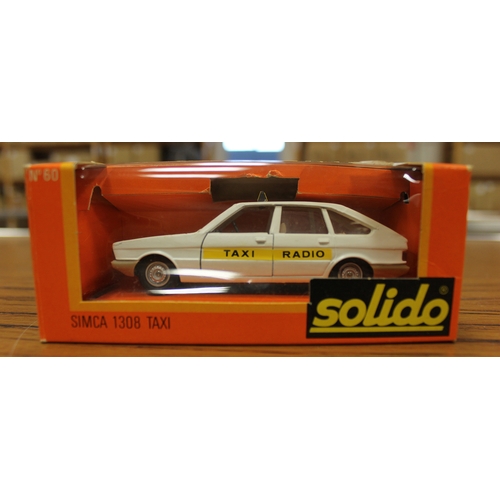 277 - Solido. Collection including Alpine Gendarmerie No 192B, Ford RS Turbo No 1350, Peugeot 205 GTI No 1... 