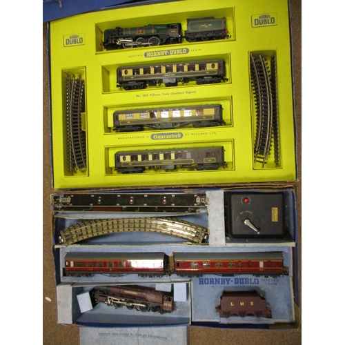 507 - Hornby Dublo. Range of sets with 2-rail Barnstaple 34005 4-6-2 No 2035, Duchess of Atholl 3-Rail 4-6... 