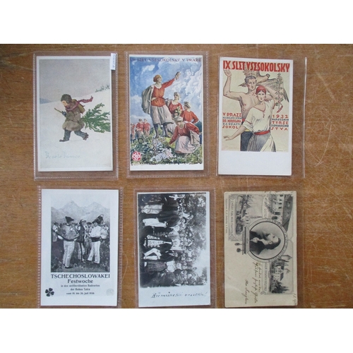 123 - Foreign. Czechoslovakia. Mainly subject related incl. art type, events, advertising, children, rural... 