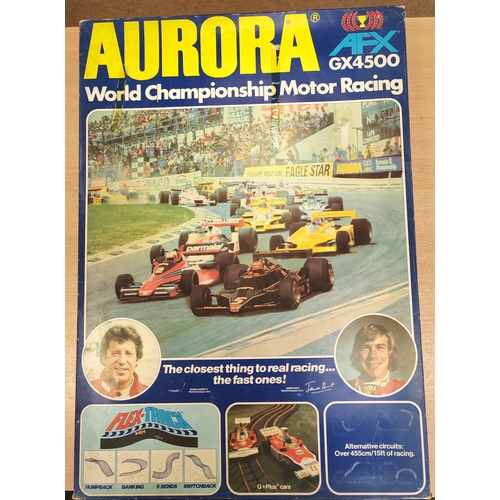 160 - Aurora. AFX Range generally very good to excellent in fair to good boxes with set No.1430 Electronic... 