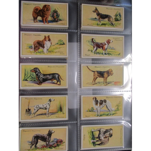 17 - Collection in 45 albums with complete sets including Hignett Dogs, Lea Old Pottery and Porcelain 2nd... 