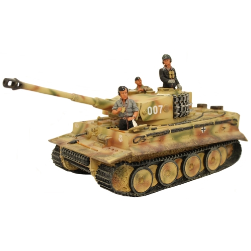 188 - King & Country. Michael Wittman's Last Tiger Tank No WS43 with 3 crew, mint in good plus plain box. ... 