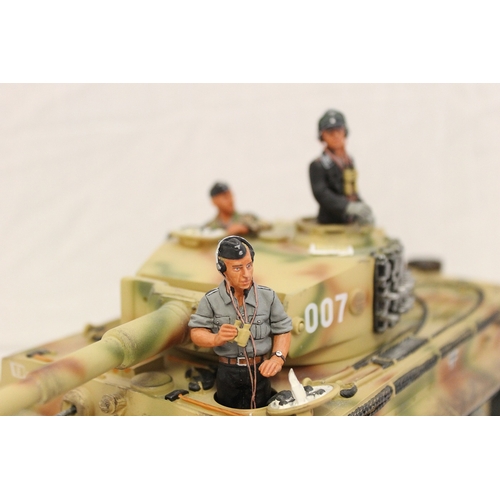 188 - King & Country. Michael Wittman's Last Tiger Tank No WS43 with 3 crew, mint in good plus plain box. ... 