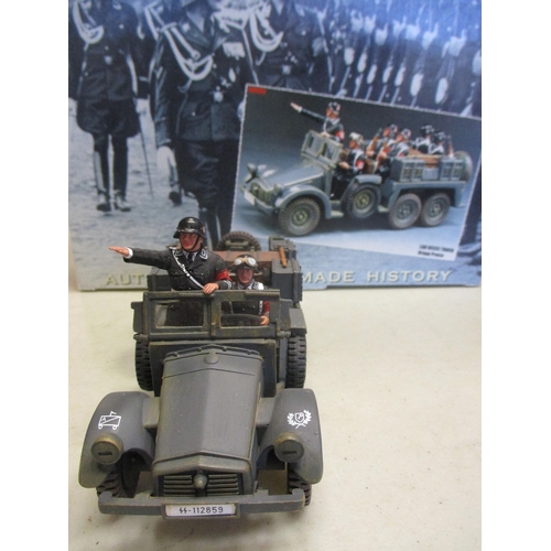 193 - King & Country. Berlin 38 LAH Recce Truck No LAH079 with 6 figures, mint in excellent box. (See phot... 