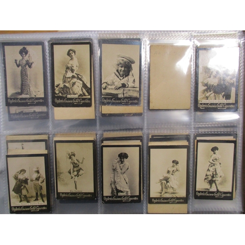 2 - Collection in albums with ranges including Ardath, BAT, Barratt, Carreras, Hill, Lyons, Ogdens, Patt... 