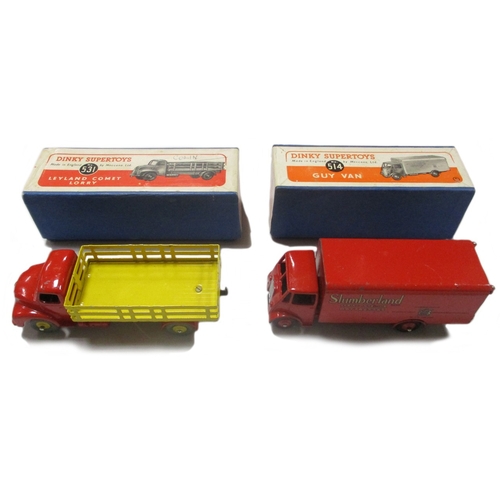 249 - Dinky. Boxed and unboxed collection of cars, commercial vehicles and some farming equipment. Boxed r... 