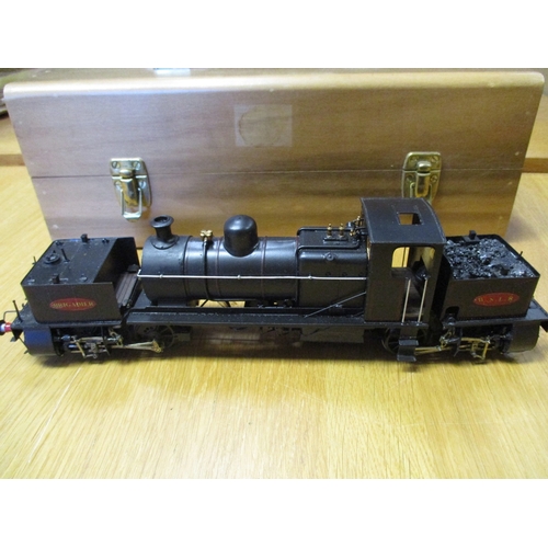 283 - Avondale. William Francis O gauge Beyer Garratt WSLR 'Brigadier' black 0-4-0-4-0 steam locomotive wi... 