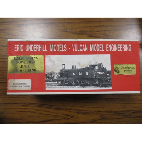 286A - Eric Underhill/Vulcan Model. LMS B.RLYS Fowler 3F 'Jintie' 0-6-0 Tank locomotive kit, appears comple... 