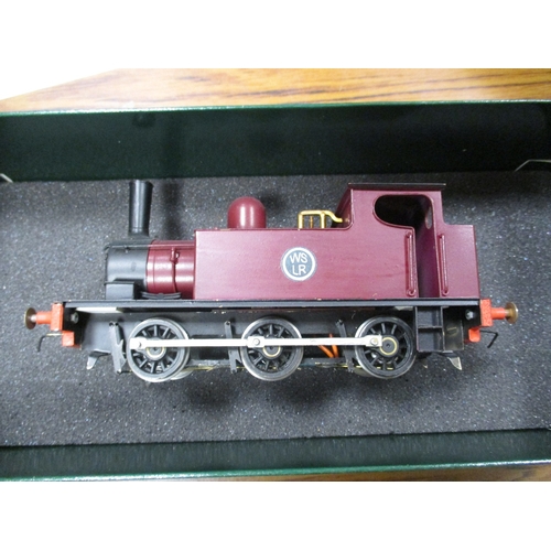 304 - O gauge kit built WSLR 0-6-0 maroon tank locomotive generally excellent in Bachmann Spectrum box. (½... 