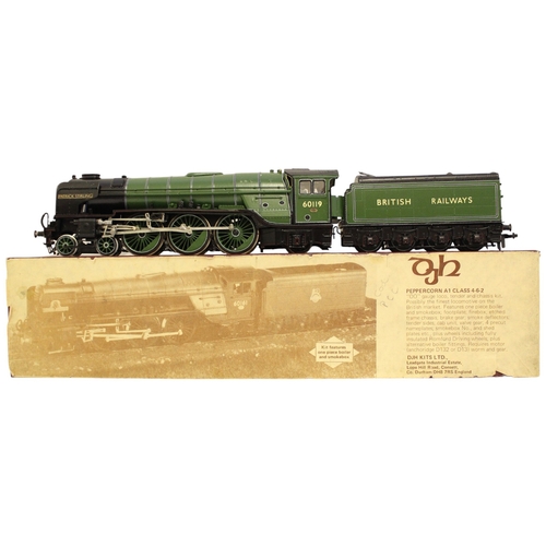 332 - DJH. OO gauge kit built Peppercorn A1 Class 4-6-2 BR 60119 'Patrick Sterling' green K30 locomotive a... 