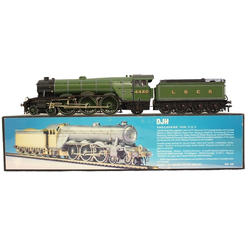 364 - DJH. OO gauge kit built GNR/LNER/BR Class A1/A3 4-6-2 LNER 4480 'Enterprise' lined apple green K80 l... 