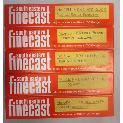 370 - Finecast (South Eastern). Range of OO gauge kit built GWR Large 'Prairie' 6100 Class locomotives, ge... 