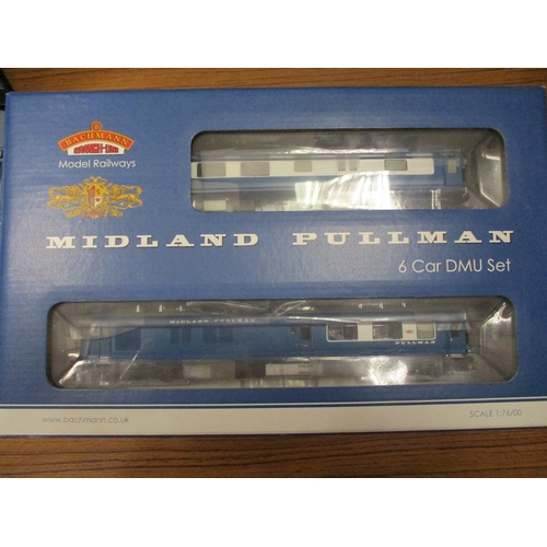 477 - Bachmann. OO gauge DCC on board  BR class 251 'Blue Pullman' 6-car DMU, Midland Pullman, blue, 31-25... 