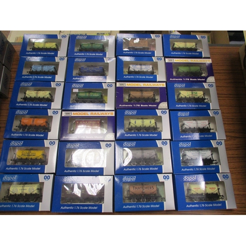 489 - Dapol. Collection of OO gauge wagons generally excellent in excellent boxes. Qty 100 approx. (2B)