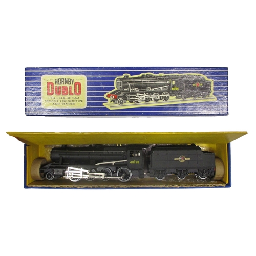 509 - Hornby Dublo. Boxed OO gauge collection of two locomotives, various coaches, wagons and accessories.... 