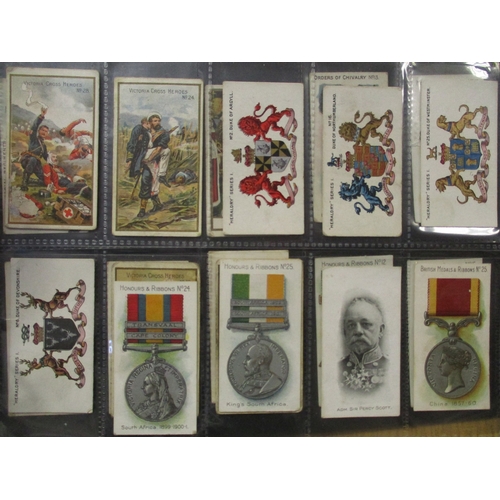 56 - Taddy. Collection of odds with Admirals & Generals - The War (4), British Medals & Decorations (6), ... 