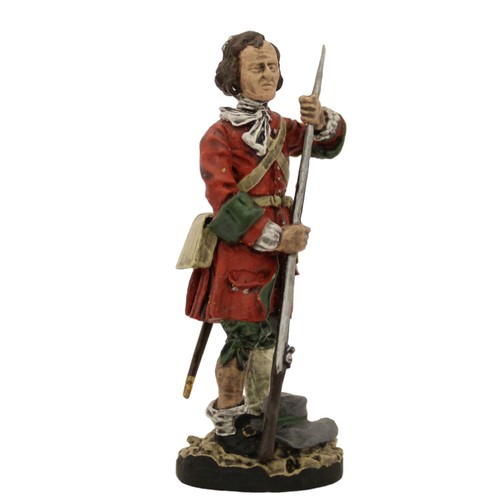 174 - Franklin Mint. Modern collection of mainly metal 60mm figures generally excellent to mint in excelle... 