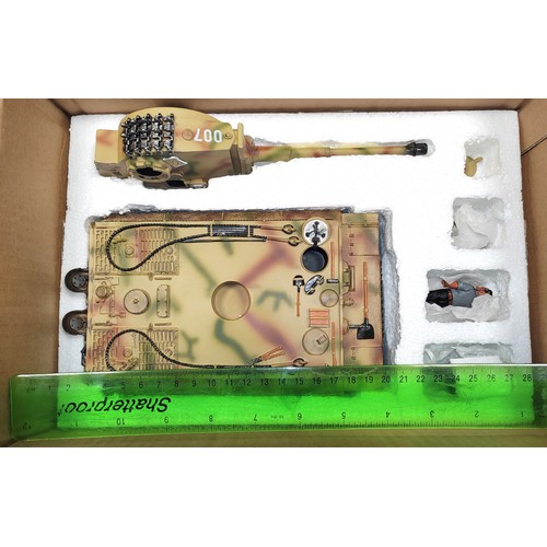 188 - King & Country. Michael Wittman's Last Tiger Tank No WS43 with 3 crew, mint in good plus plain box. ... 