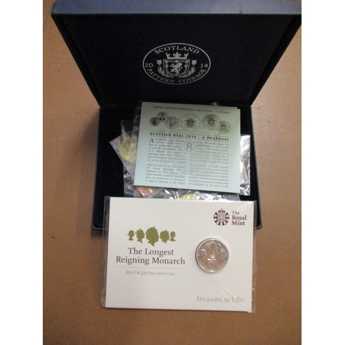 793 - Modern range with proof cased sets FDC 2002 de-luxe, 2003, 2006 executive, Premium proof set FDC 201... 