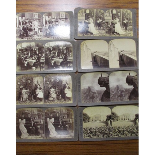 157 - Coln. of stereo cards with worldwide interest incl. many sets. 2 boxed sets of the South African war... 