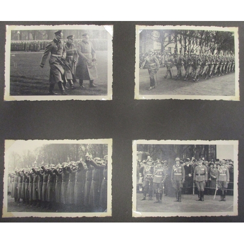 184 - Third Reich Army Engineer Officer's photo album of the invasion of France in 1940, album cover with ... 