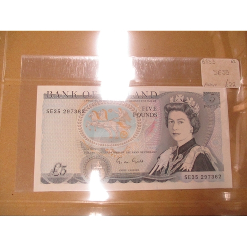 243 - D.H.F. Somerset. Collection including £50 A02, A17, £20 1981 E54, 1984 80A, 41H, £10 1980 W24, 63K, ... 