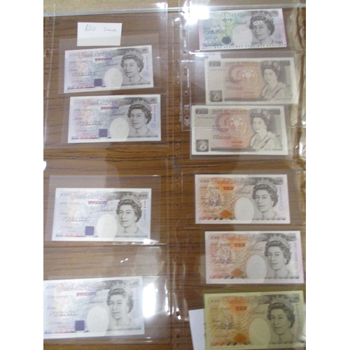 251 - G.E.A. Kentfield. Collection including £50 with 1991 E29, 1994 A99 experimental issue, £20 with 1991... 