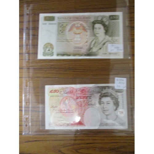 251 - G.E.A. Kentfield. Collection including £50 with 1991 E29, 1994 A99 experimental issue, £20 with 1991... 