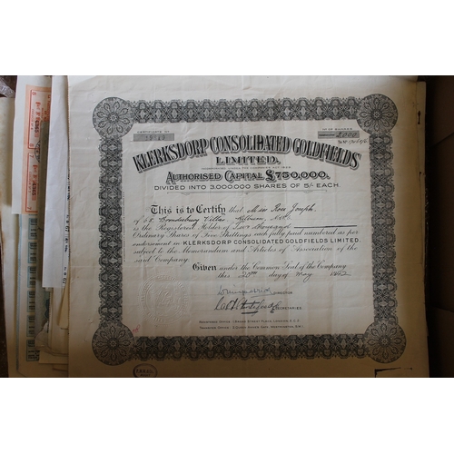 276 - Collection of various UK, European and USA stock and bond certificates, generally very fine or bette... 