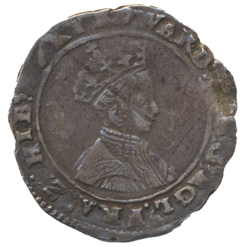 333 - Edward VI. Second Period, Southwark shilling, MDL in legend, mintmark Y, fair/fine. (S.2466B) (Y)