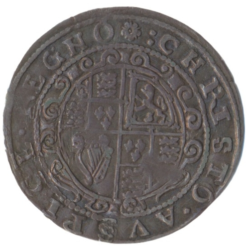 346 - Charles I. 1644 Exeter groat, mintmark rose, very fine. (S.3088) (See photo) (Y)