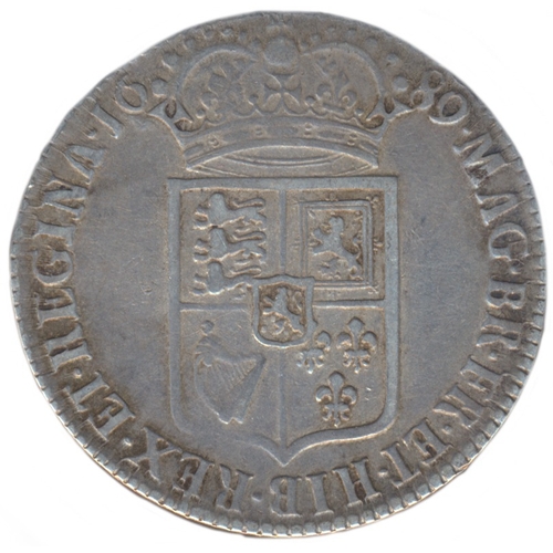 359 - 1689 half crown, first reverse, good fine. (See photo) (Y)