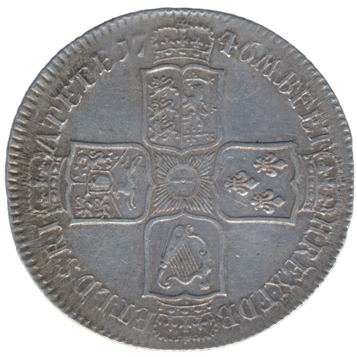 373 - 1746 LIMA half crown very fine. (See photo) (Y)