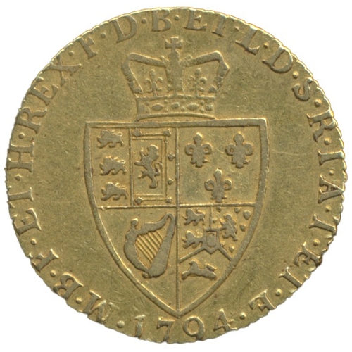 377 - 1794 guinea fair to fine. (See photo) (Y)