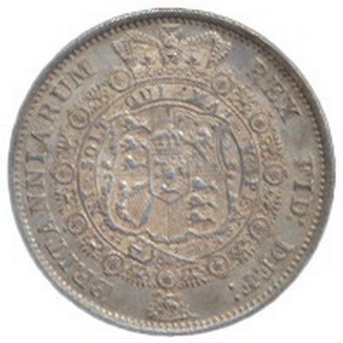 380 - 1817 half crown, large bust, good extremely fine. (See photo) (Y)