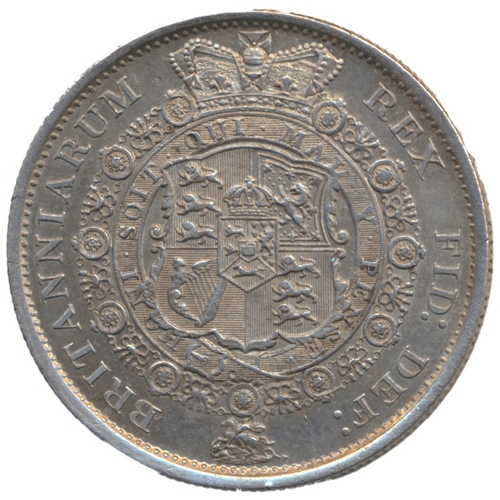 381 - 1817 'large head' half crown extremely fine. (See photo) (Y)