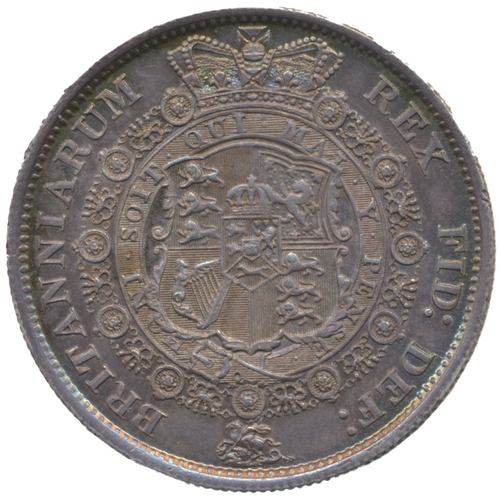 382 - 1817 'large head' half crown near extremely fine. (See photo) (Y)